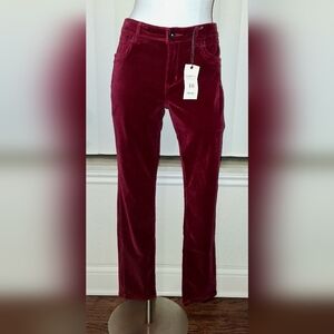 👔 IT'S A SALE!! Simply Vera Vera Wang Burgundy Velvet Pants 👔